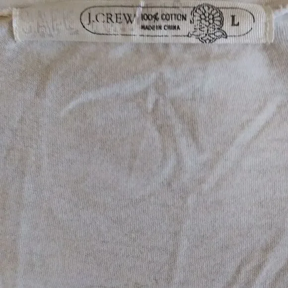 J. Crew Ivory on white print.... Very cute - Picture 2 of 4